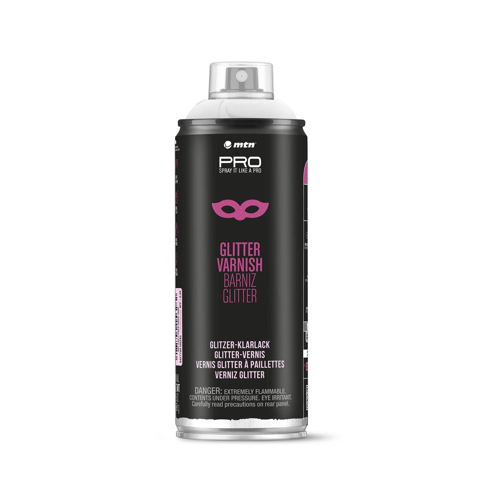 MTN PRO Silver Glitter Varnish 400ml