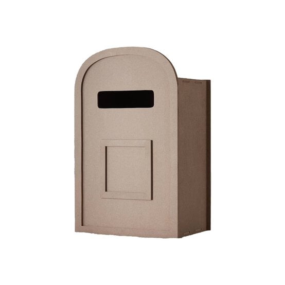 Wooden Post Box 48cm