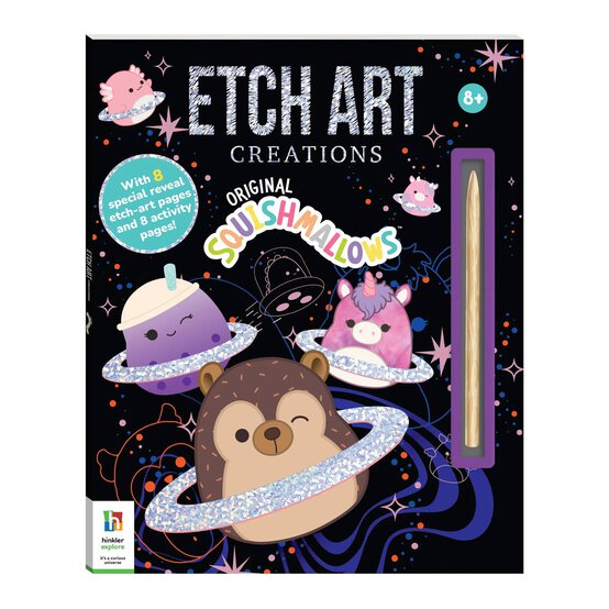 Original Squishmallows?Etch Art Creations Book