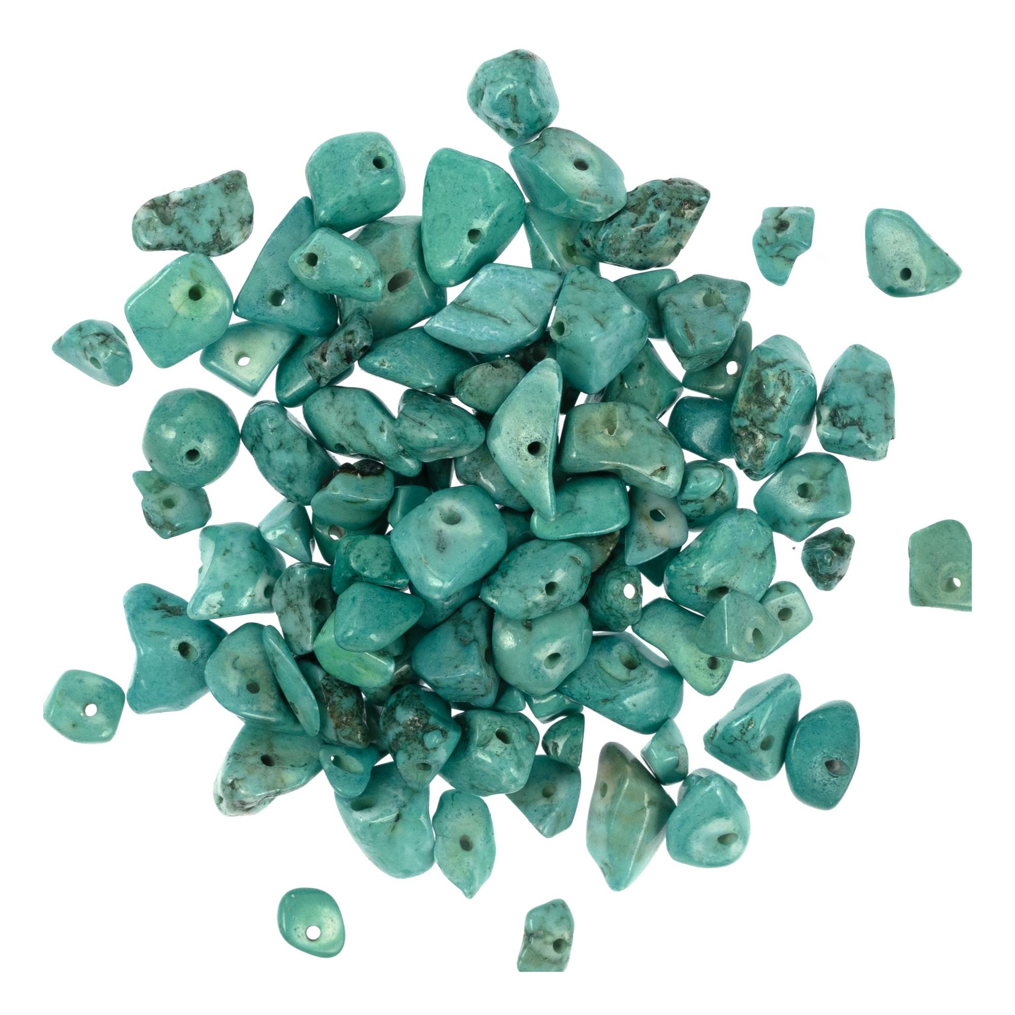 Dark Green Gem Stones 30g