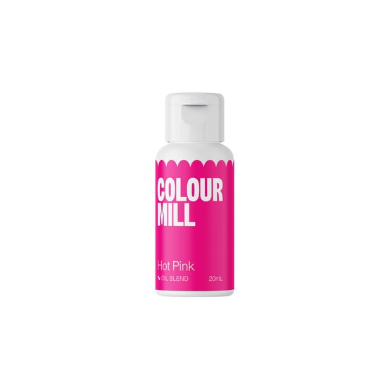 Colour Mill Hot Pink Oil Blend Food Colouring 20ml