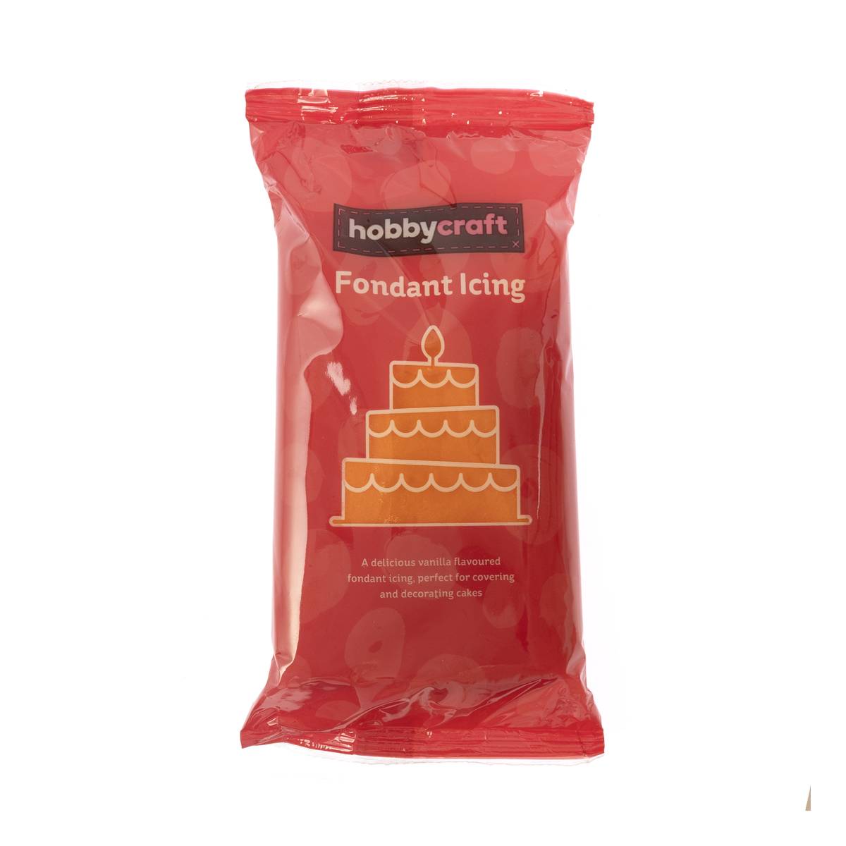 Orange Fondant Icing 250g