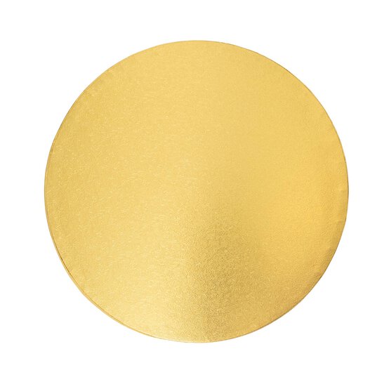 Gold Round Cake Drum 12 Inches