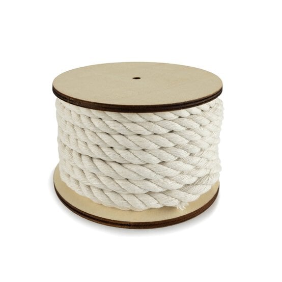 Cream Jute Rope Spool 7m