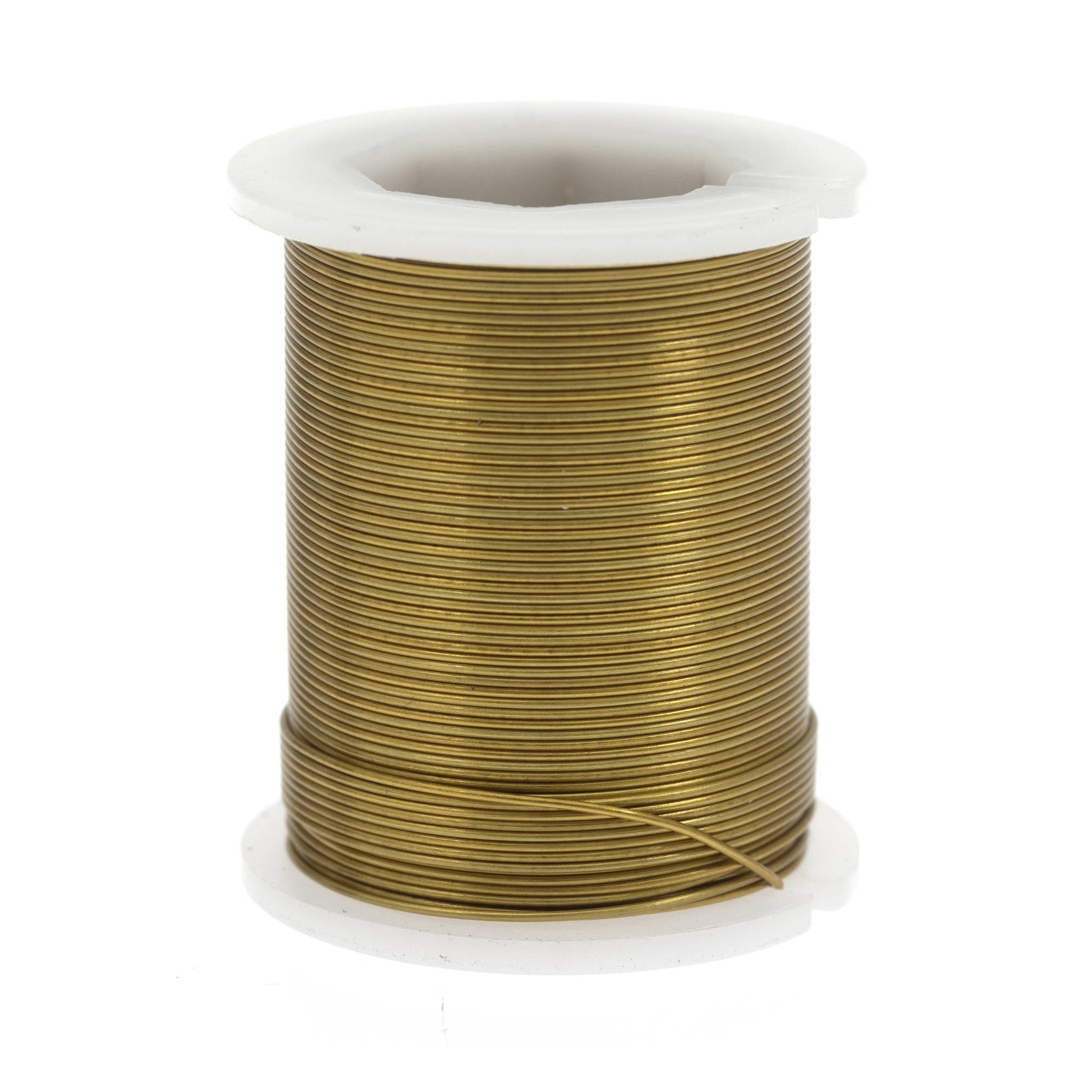 Gold 24 Gauge Beading Wire 20m