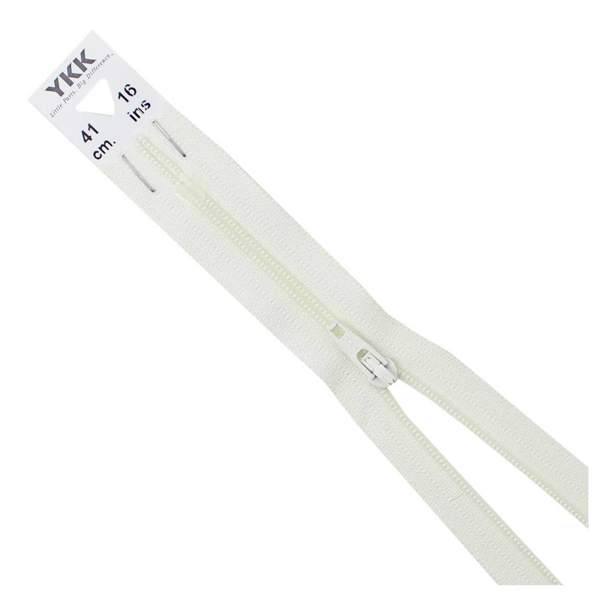 YKK Ivory Dress and Skirt Zip 41cm