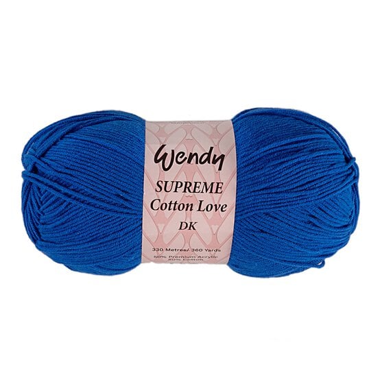 Wendy Royal Supreme Cotton Love DK Yarn 100g