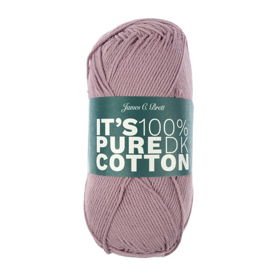 James C Brett Dusky Rose It’s Pure Cotton Yarn 100g