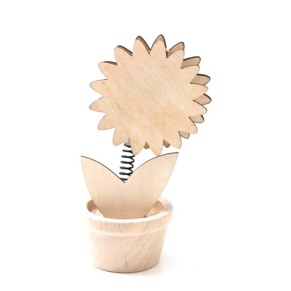 Decorate Your Own Flower Memo Holder