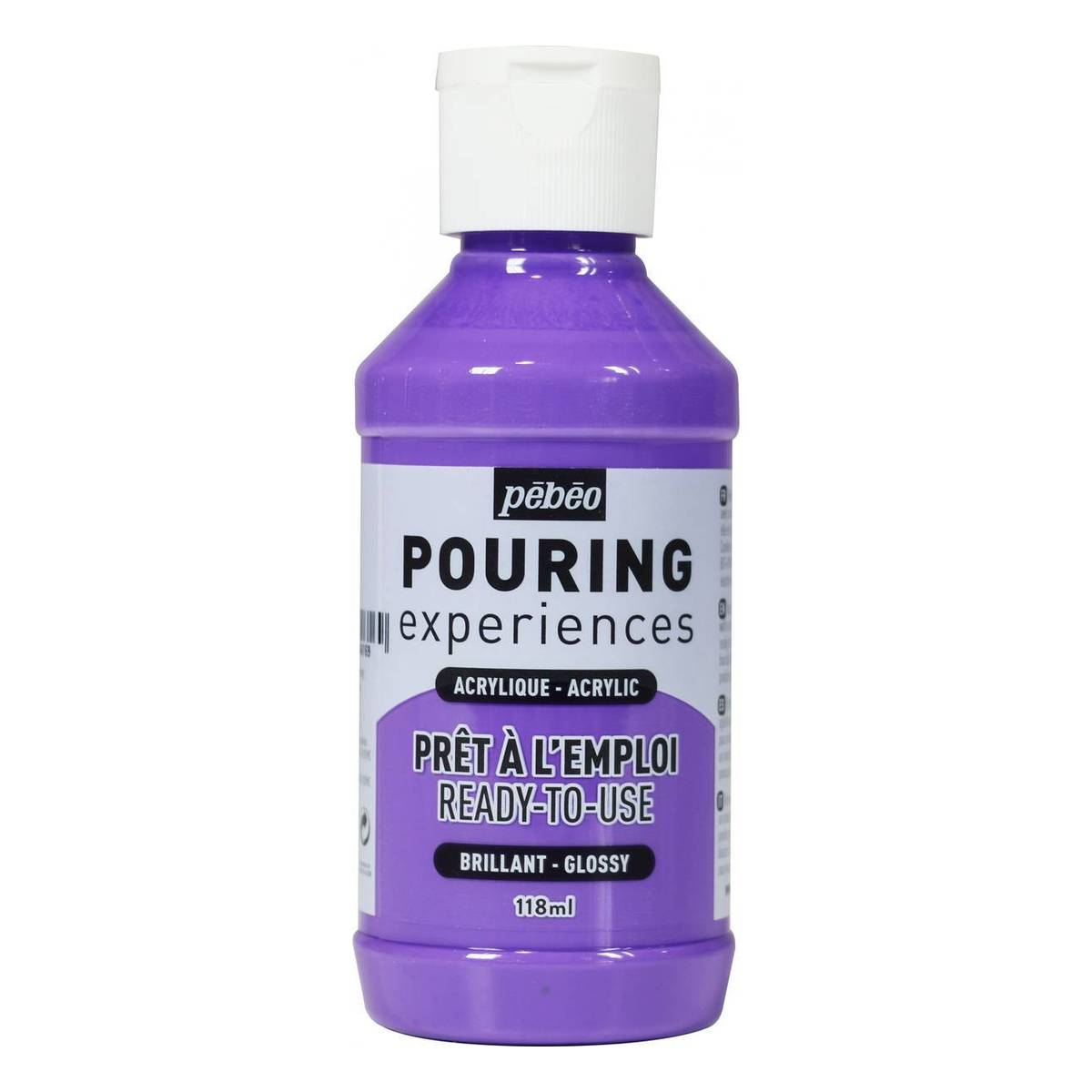 Pebeo Light Violet Pouring Experiences Acrylic 118ml