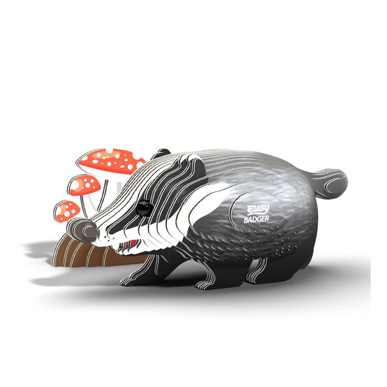 Eugy 3D Badger Model