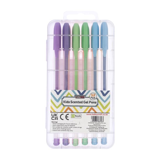 Scented Gel Pens 12 Pack