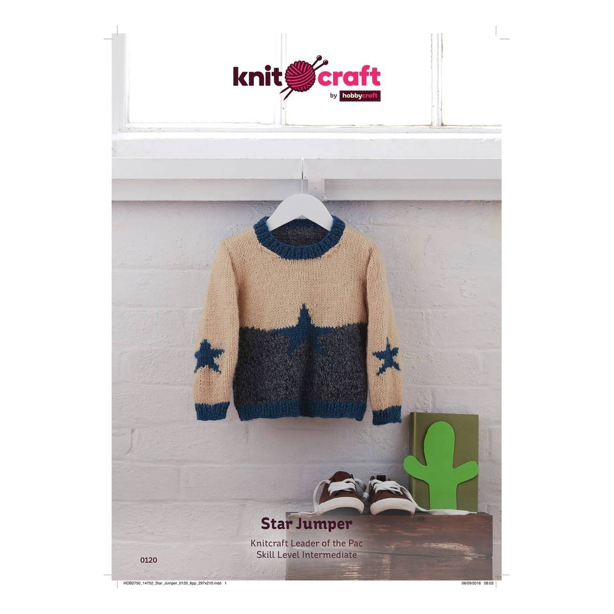 Knitcraft Kids' Star Jumper Digital Pattern 0120