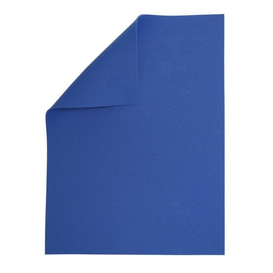 Mid Blue EVA Foam Sheet 22.5cm x 30cm