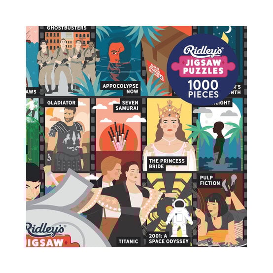 Ridley’s 50 Movies Bucket List Jigsaw Puzzle 1000 Pieces