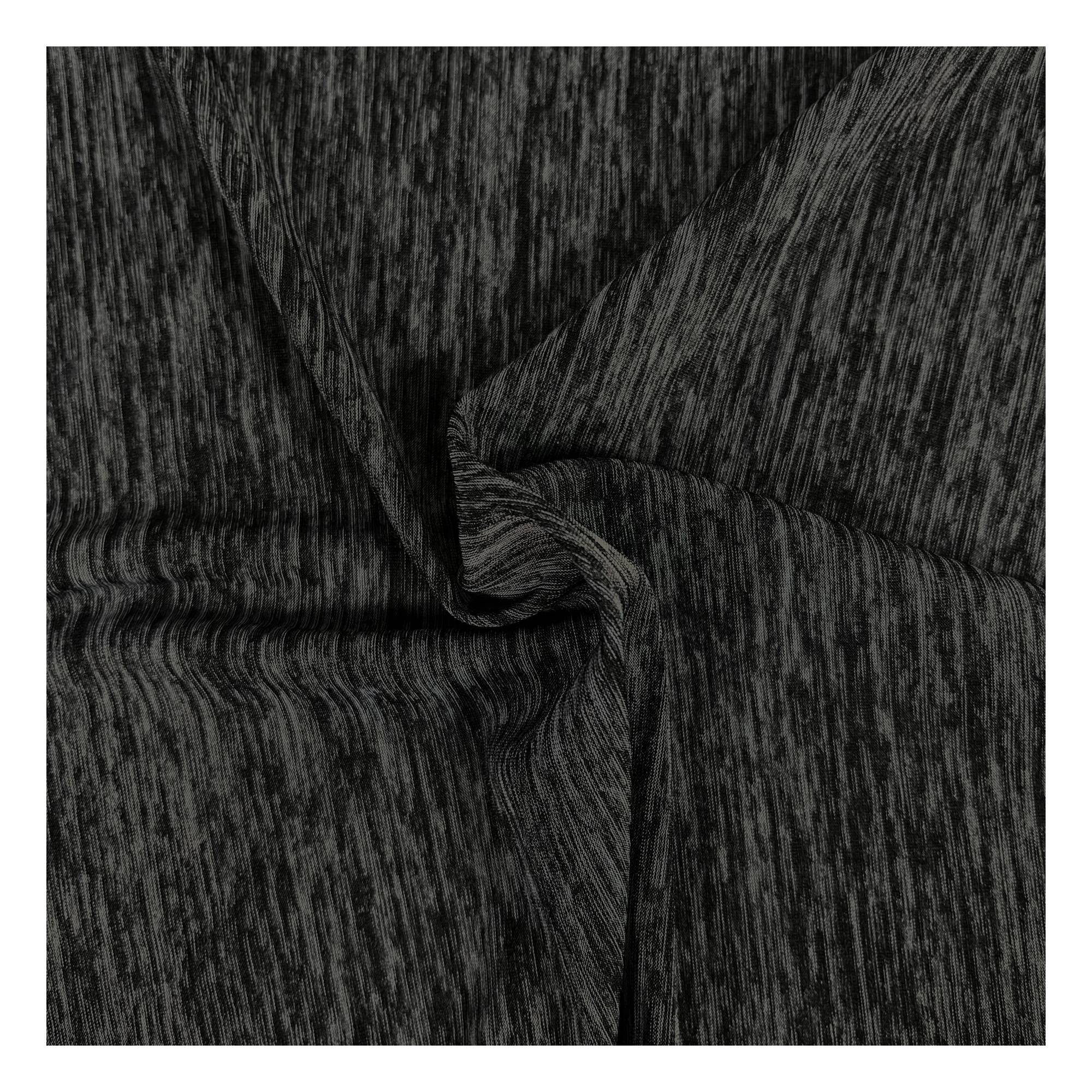 Grey Stretch Slub Fabric by the Metre