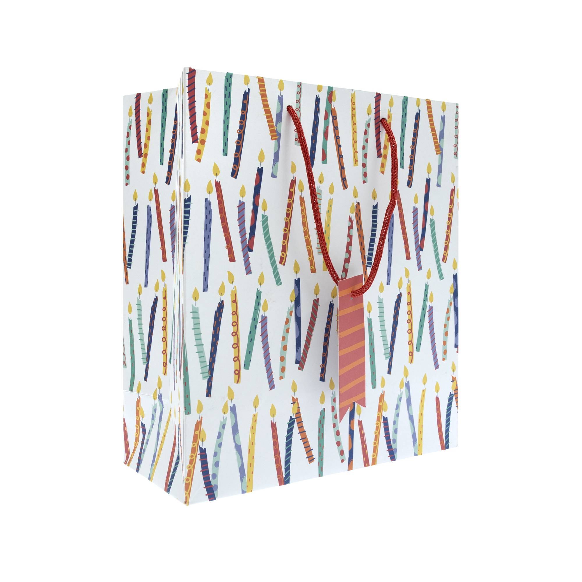 Birthday Candles Gift Bag 21.5cm x 25cm