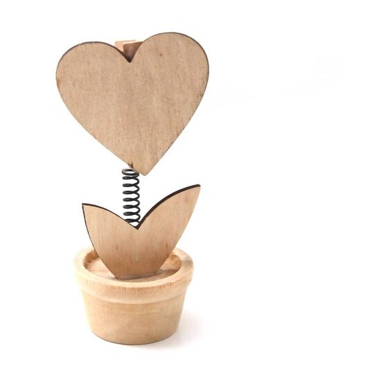 Decorate Your Own Heart Memo Holder