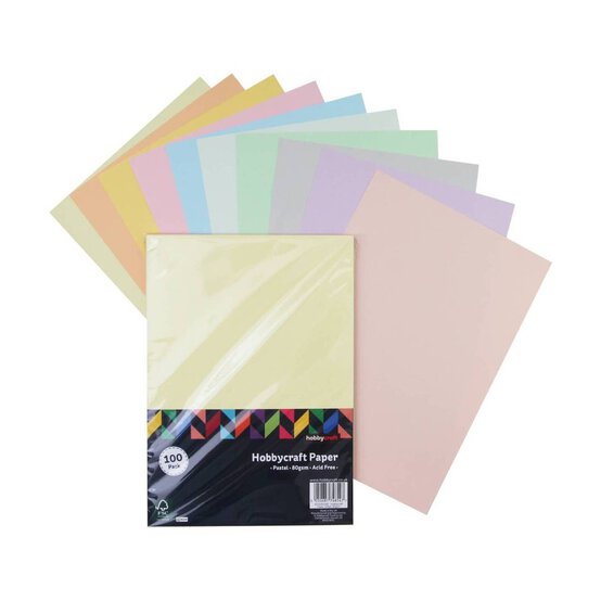 Pastel Paper A4 100 Pack