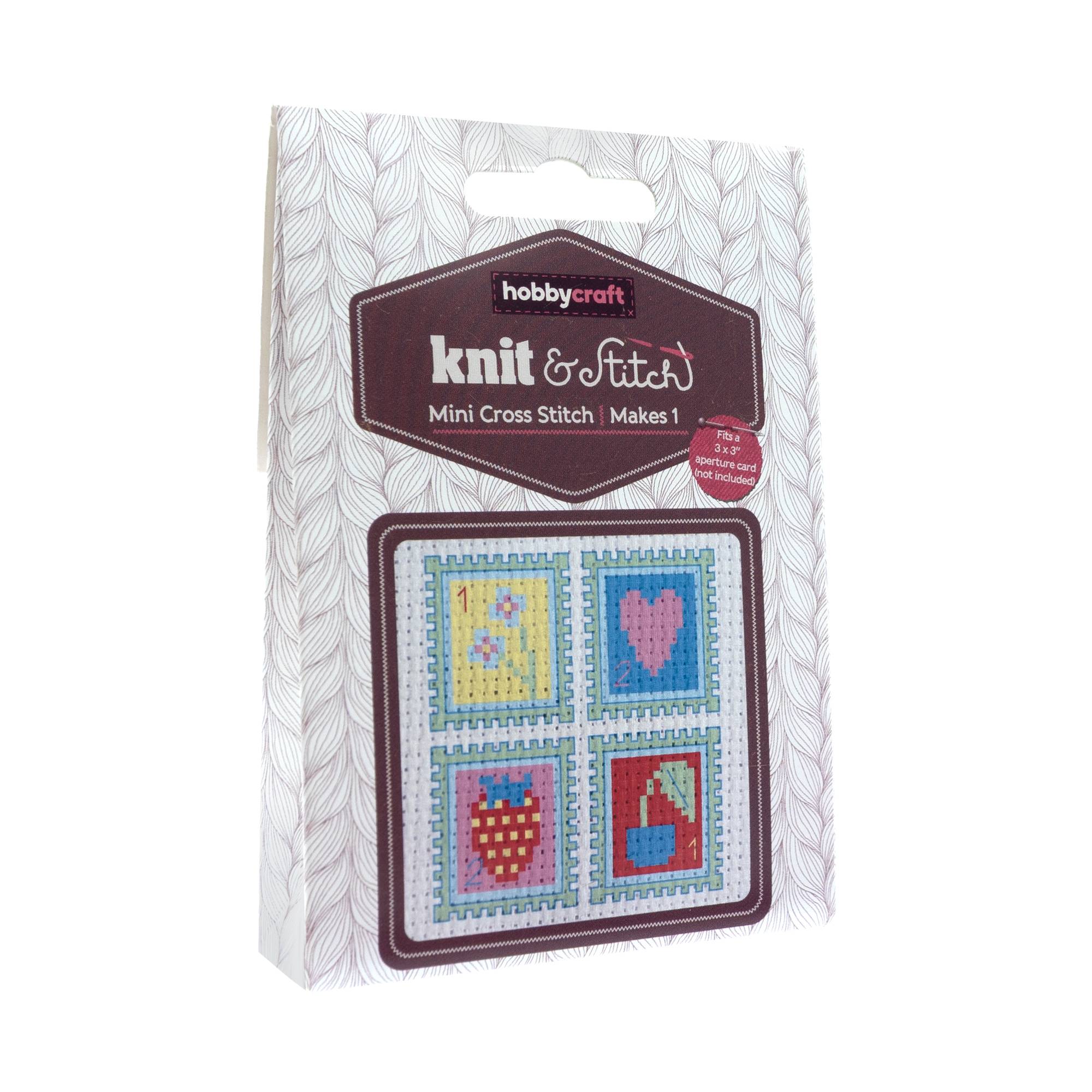 Mini Stamps Cross Stitch Kit