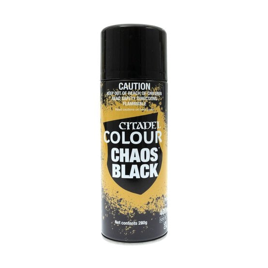 Citadel Chaos Black Spray Paint 400ml