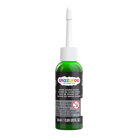Snazaroo Green Zombie Blood 50ml