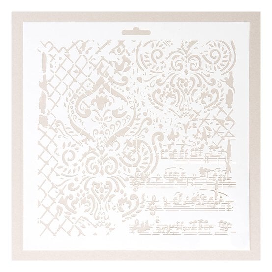 Mixed Vintage Stencil 25cm x 25cm