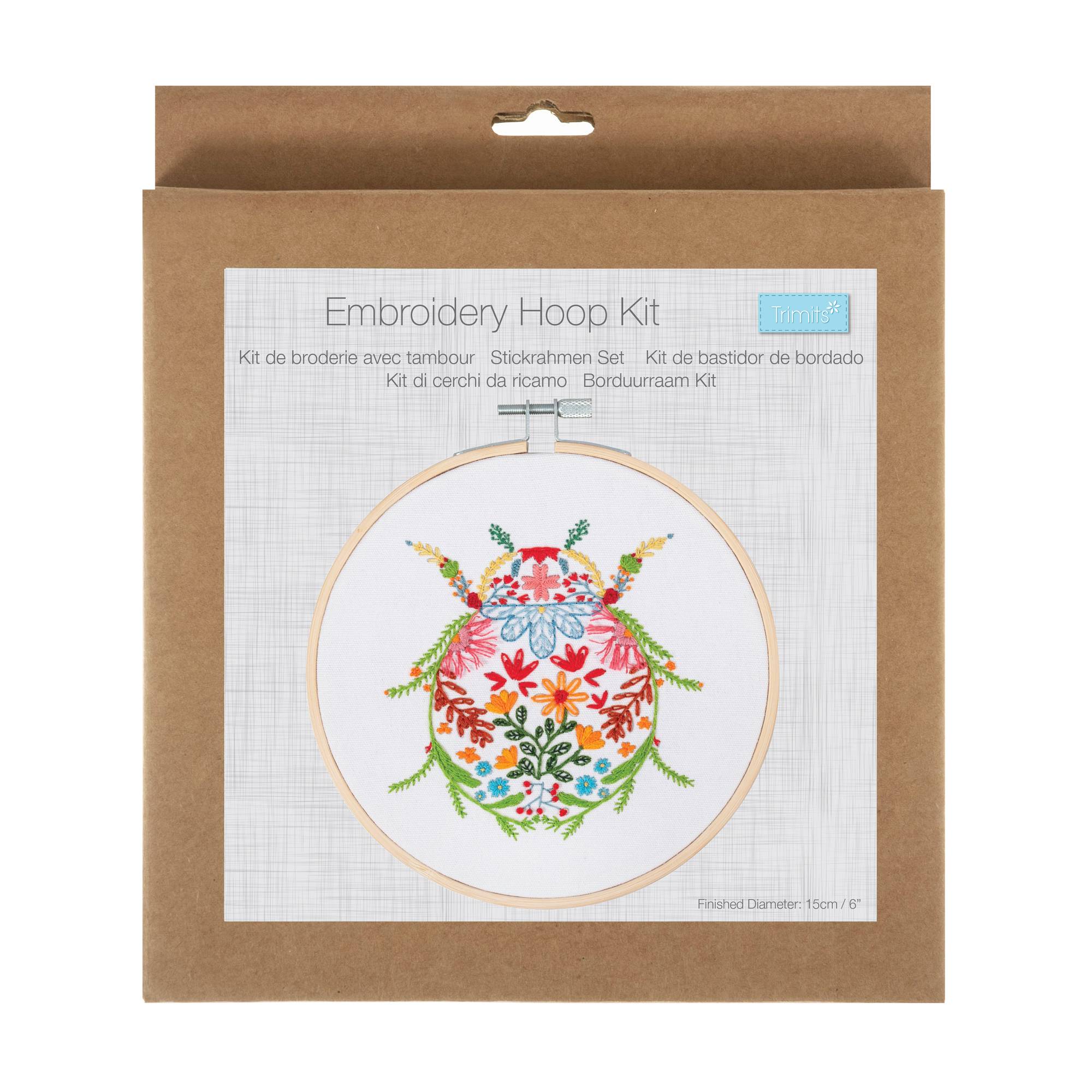 Trimits Bug Embroidery Hoop Kit