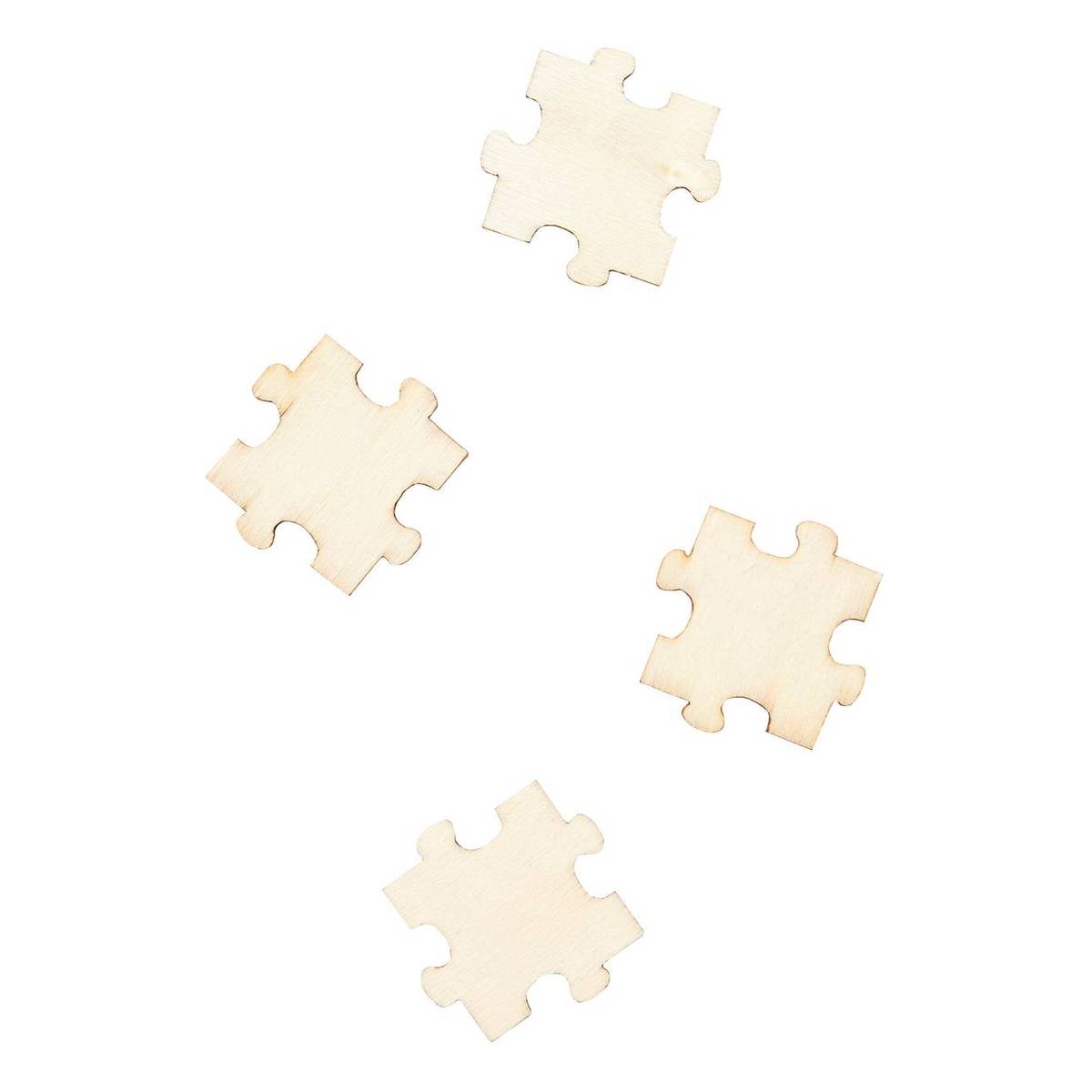 Papermania Mini Wooden Jigsaw Puzzle Shapes 36 Pack
