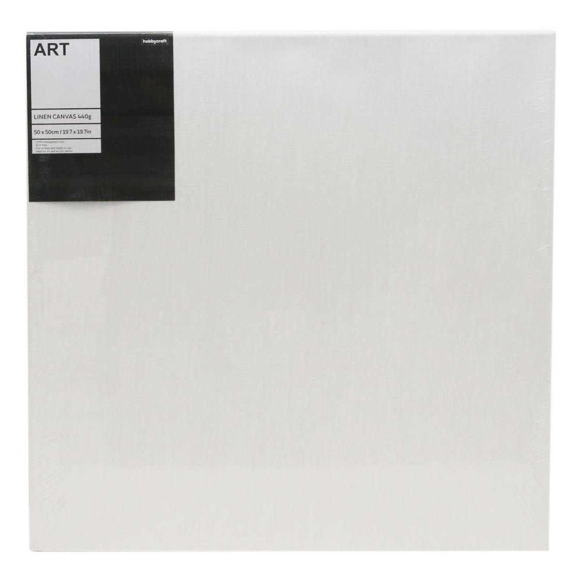 Linen Canvas 50cm x 50cm