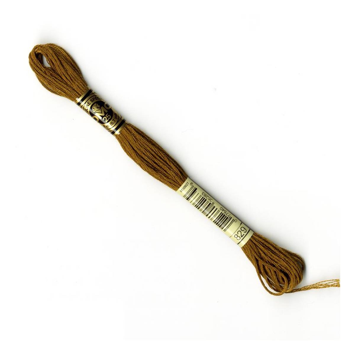 DMC Brown Mouline Special 25 Cotton Thread 8m (829)