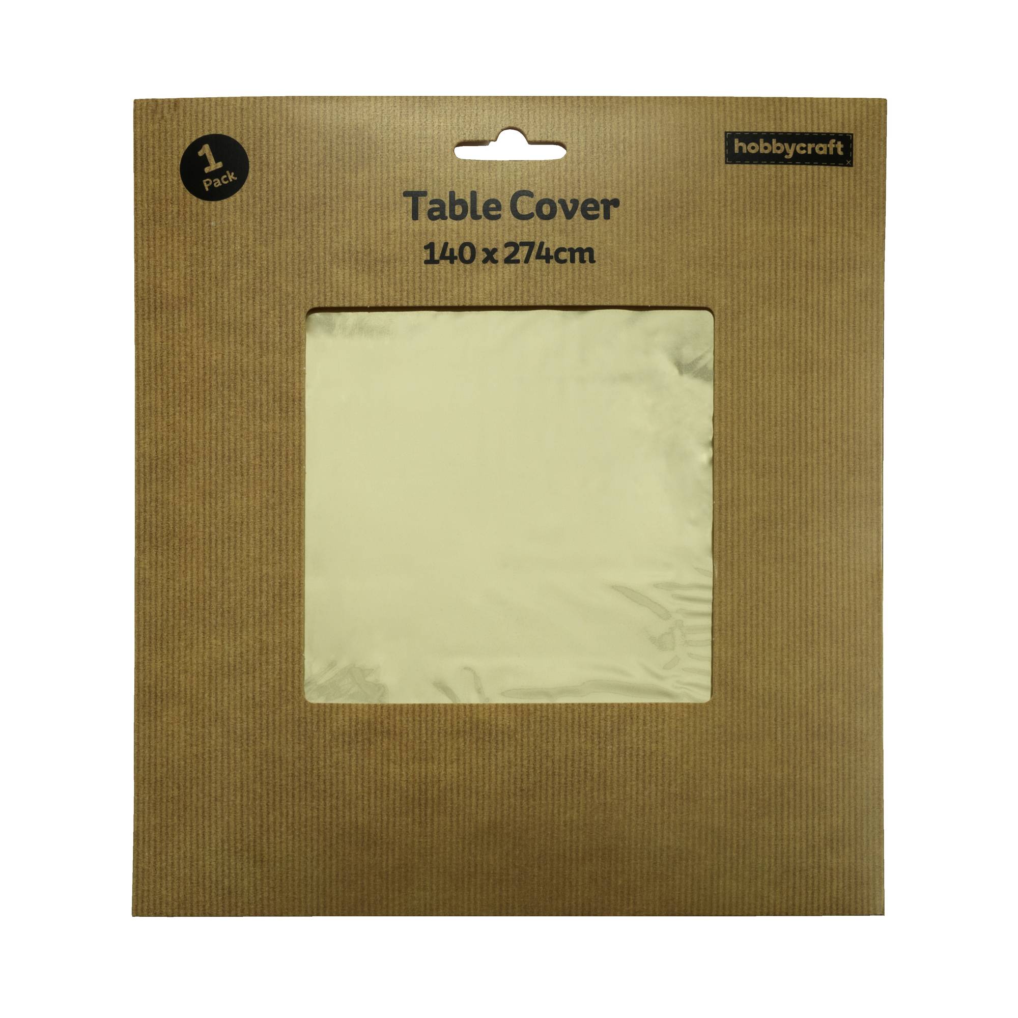 Gold Foil Table Cover 1.4m x 2.7m