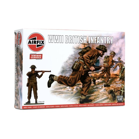 Airfix WWII British Infantry Model Kit 1:32
