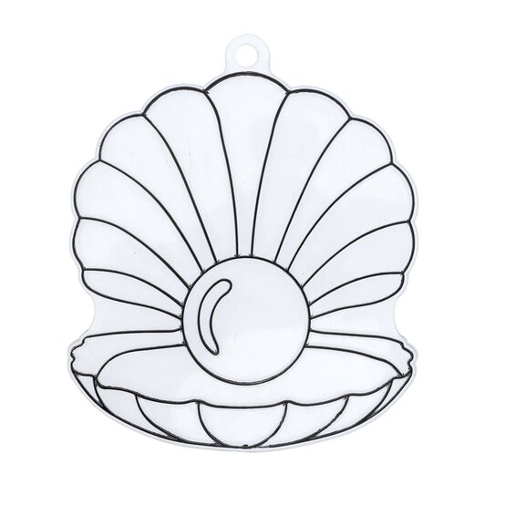 Pearl Plastic Suncatcher