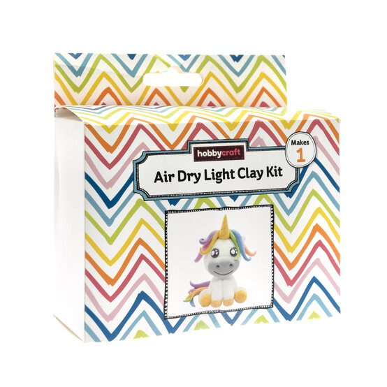 Unicorn Air Dry Light Clay Kit