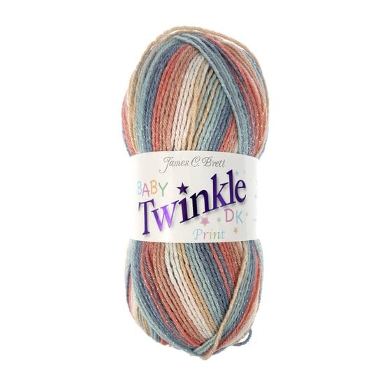 James C Brett Peach Melba Twinkle DK Yarn 100g