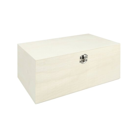 Wooden Storage Box 30cm x 20cm x 13cm