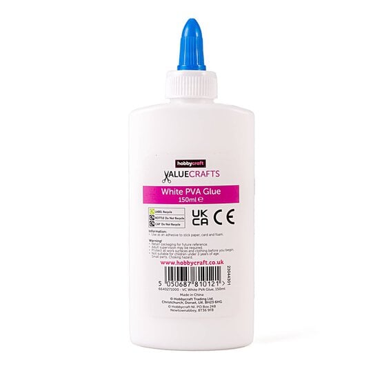 Valuecrafts White PVA Glue 150ml