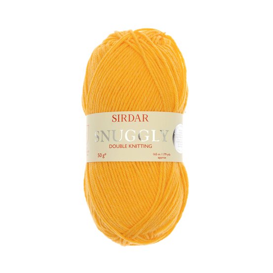 Sirdar Custard Snuggly DK Yarn 50g