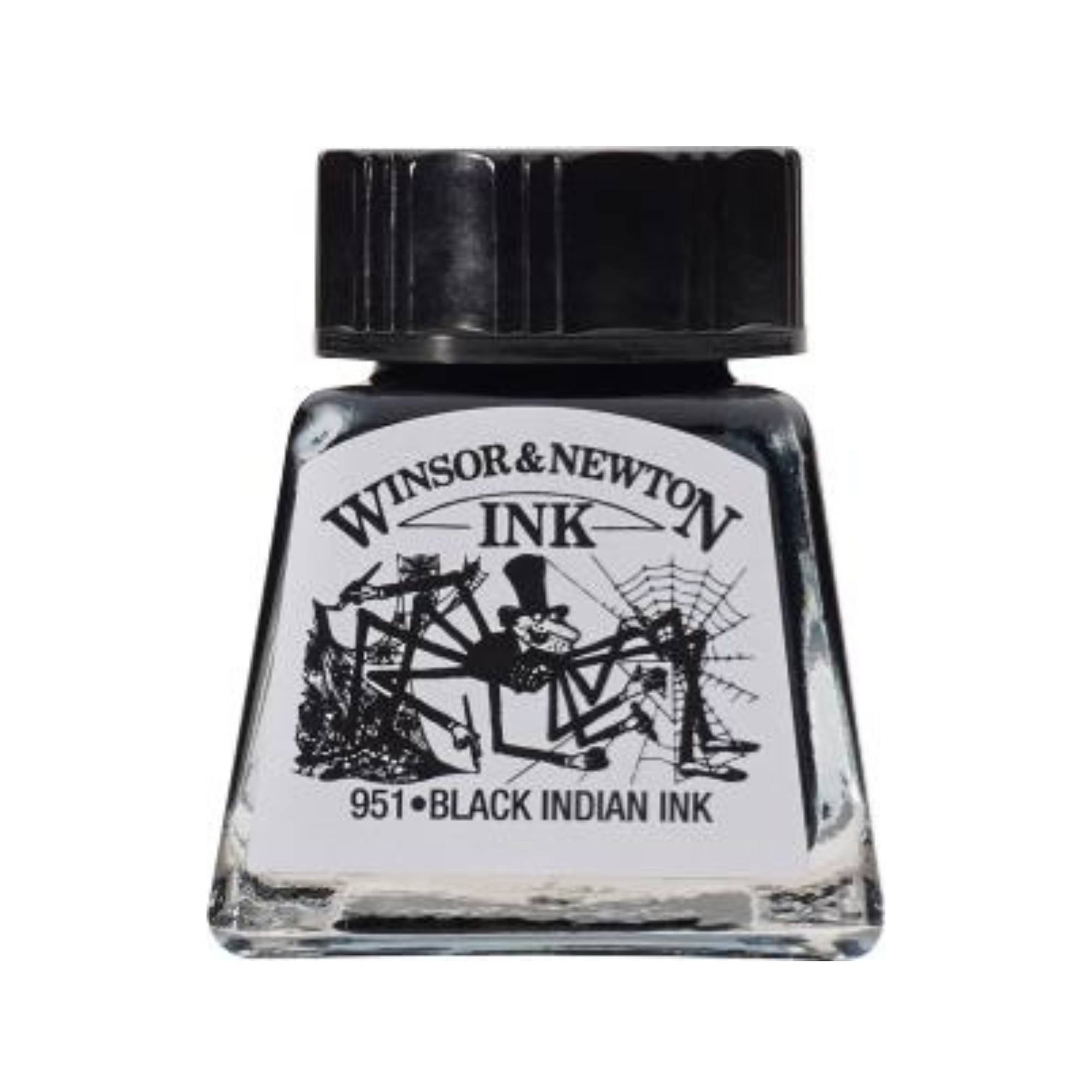 Winsor & Newton Black Indian Drawing Ink 14ml