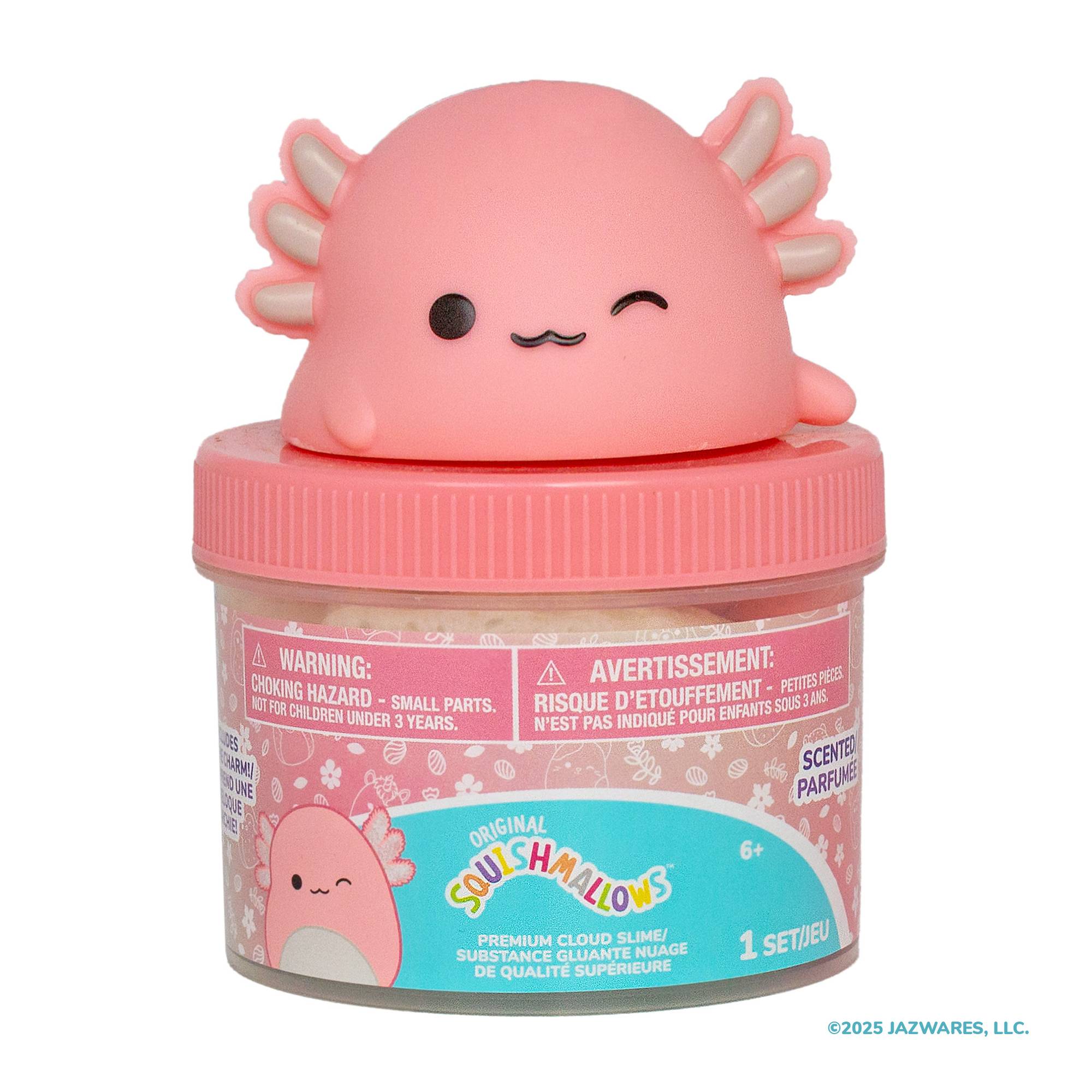 Squishmallows Archie the Axolotl Scented Slime