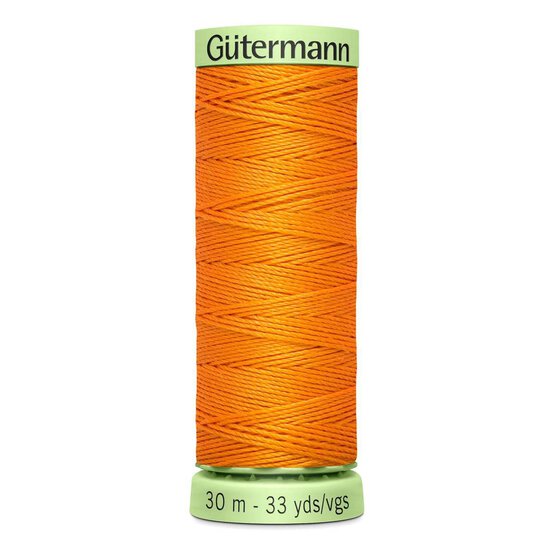 Gutermann Orange Top Stitch Thread 30m (350)