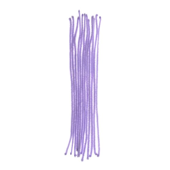 Lilac Pipe Cleaners 12 Pack