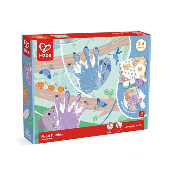 Hape Finger Painting Set