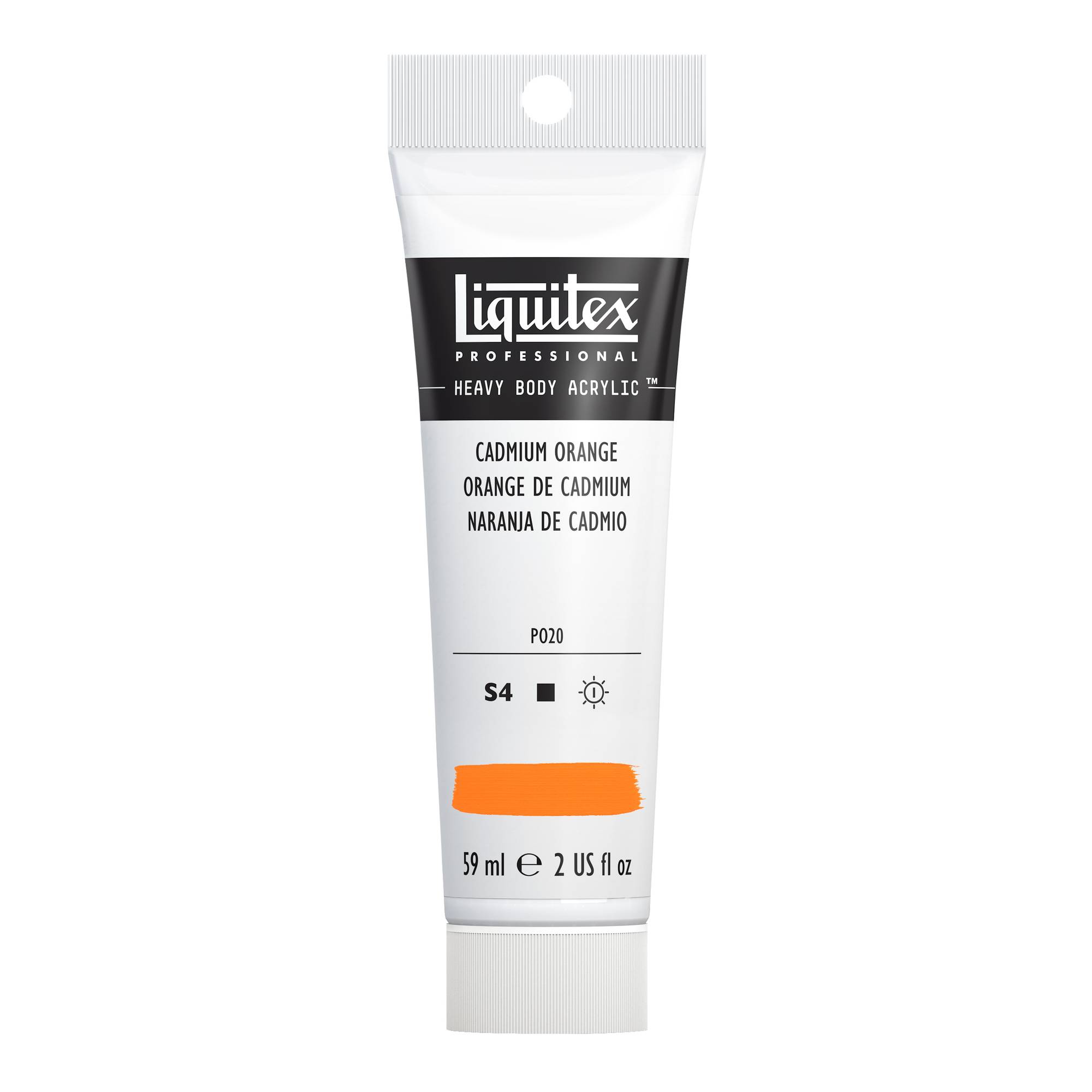 Liquitex Professional Cadmium Orange Heavy Body Acrylic 59ml