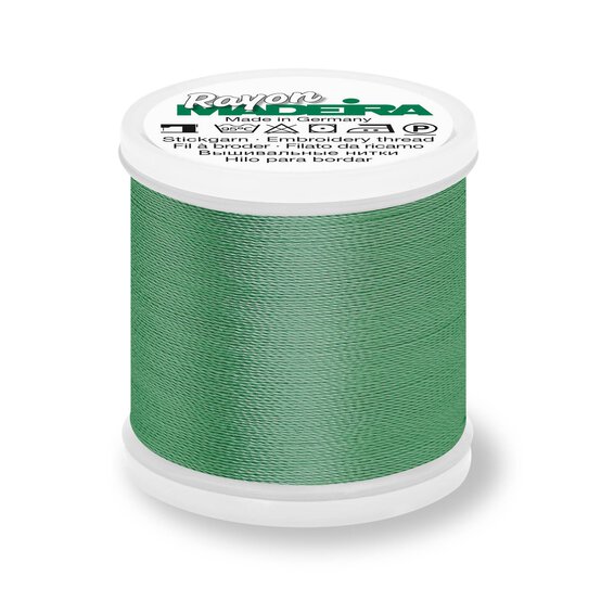 Madeira Medium Aqua Rayon 40 Thread 200m (1279)