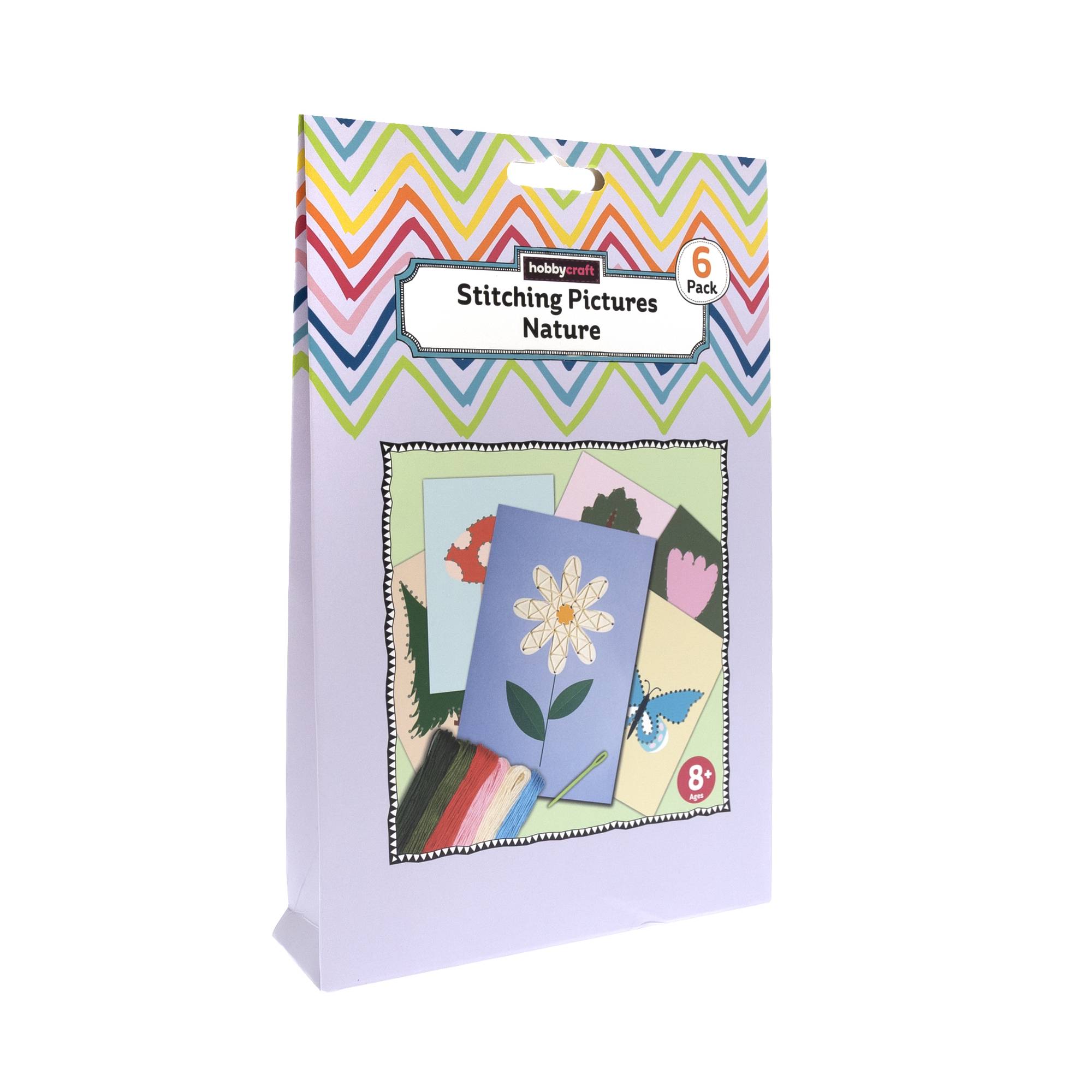 Nature Stitching Picture Kit 6 Pack