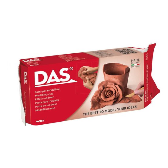 DAS Terracotta Air Drying Modelling Clay 1kg