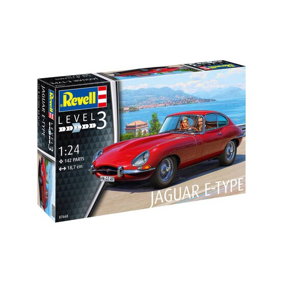 Revell Jaguar E-Type Model Kit 1:24