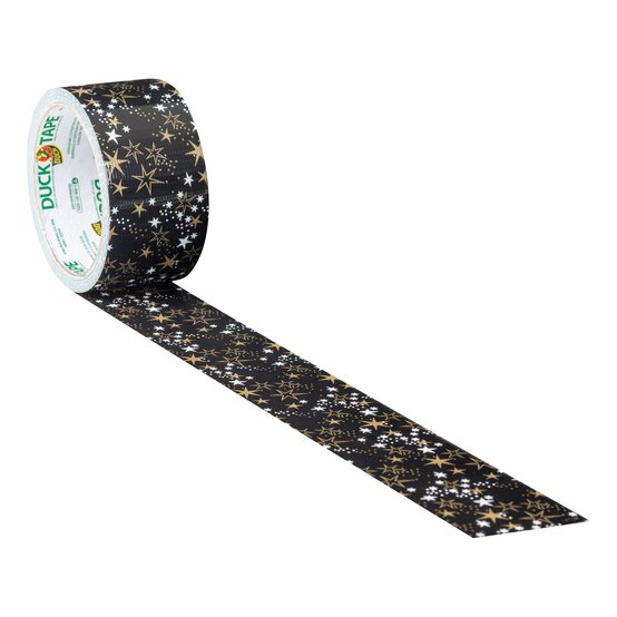 Gold Stars Duck Tape 4.8 cm x 9.1 m